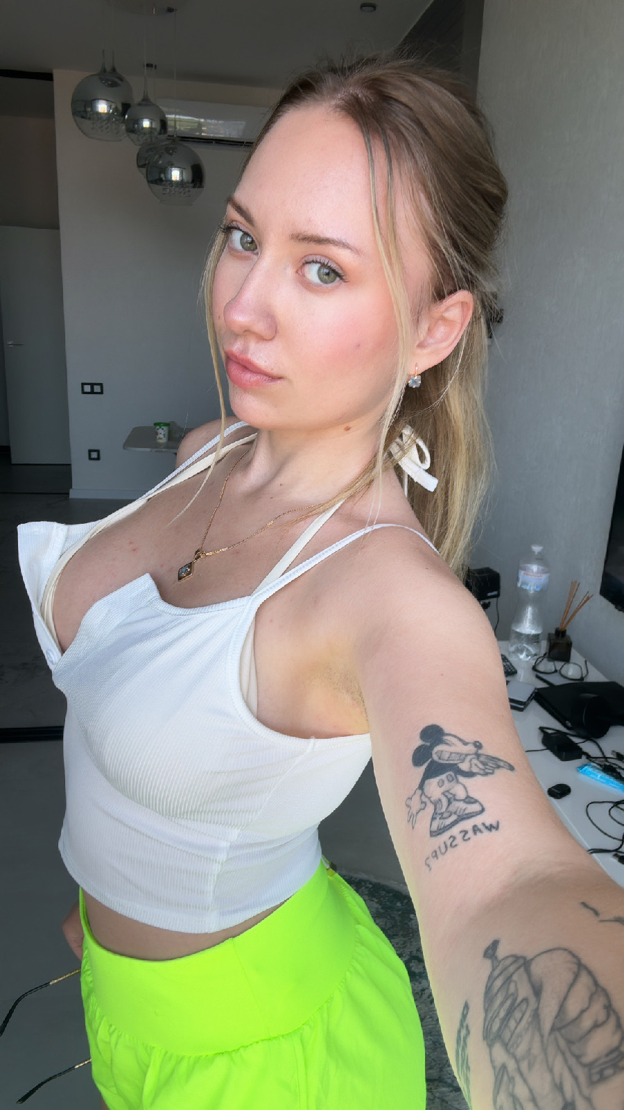 KateV in her underwear in Maracaibo