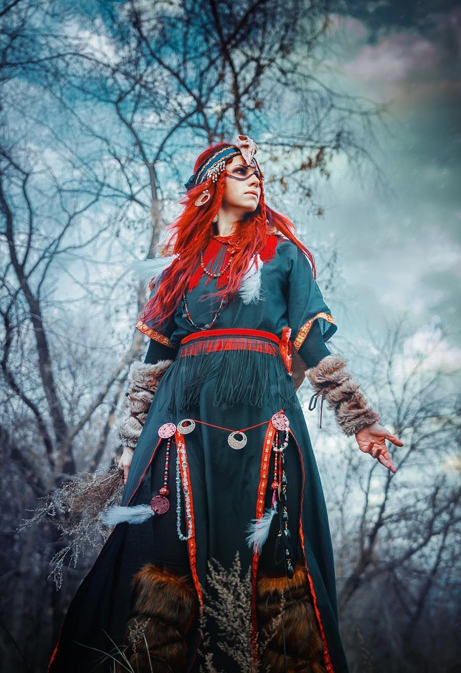 Girls in Slavic costumes underwear in Maracaibo