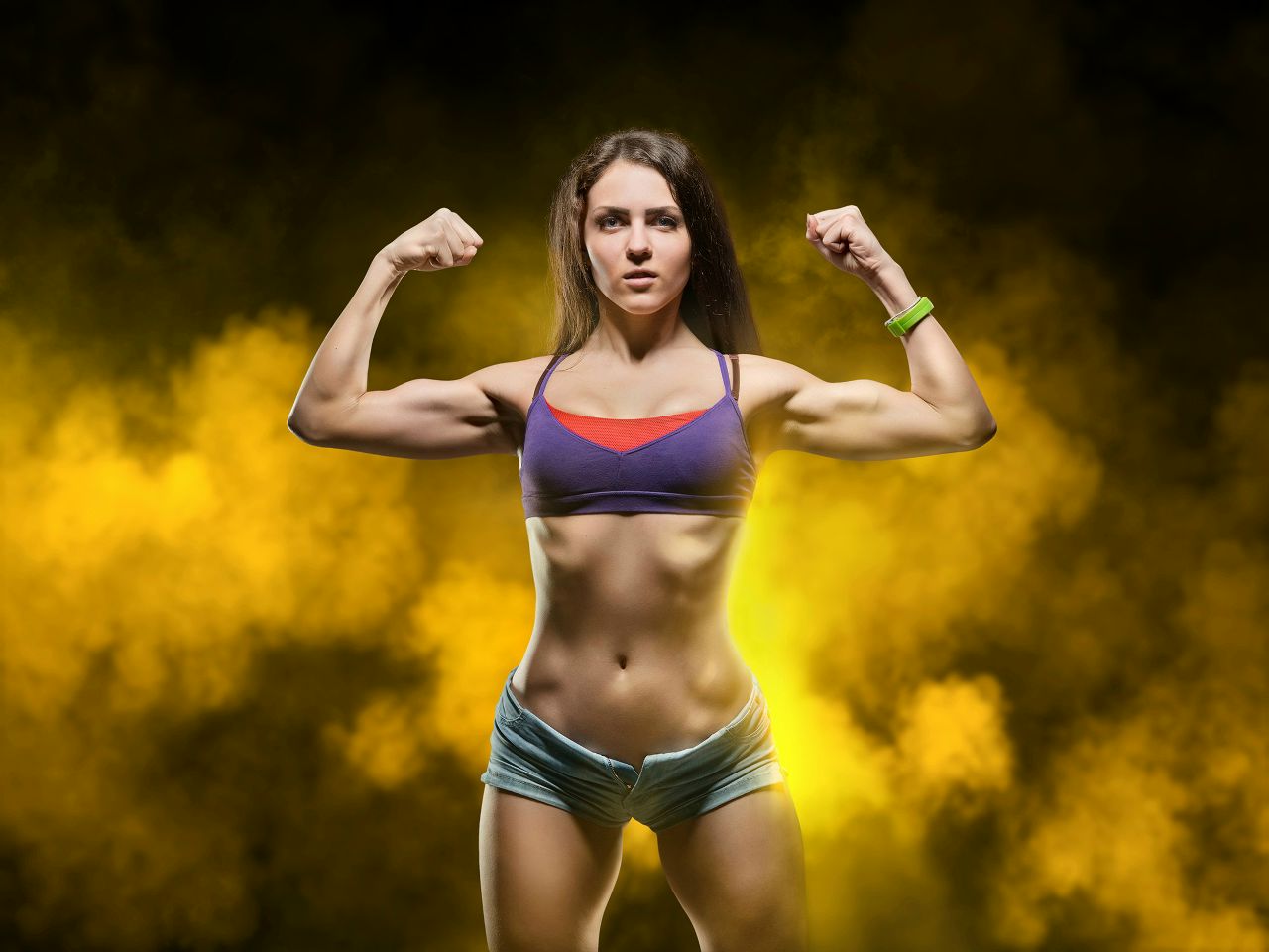 Athletic girls in Maracaibo